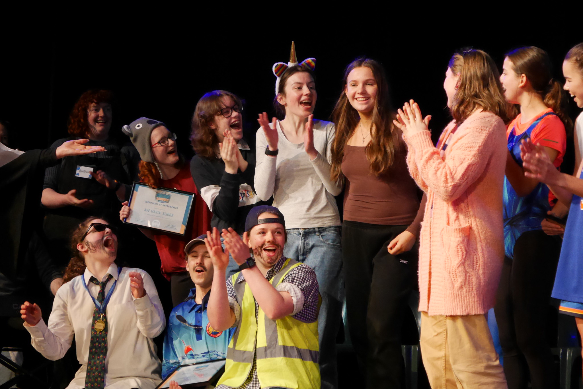 theatresports picture students